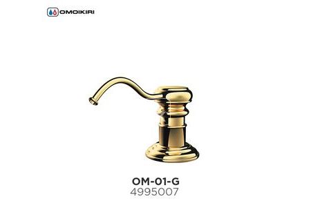 Дозатор OMOIKIRI OM-01-G, золото