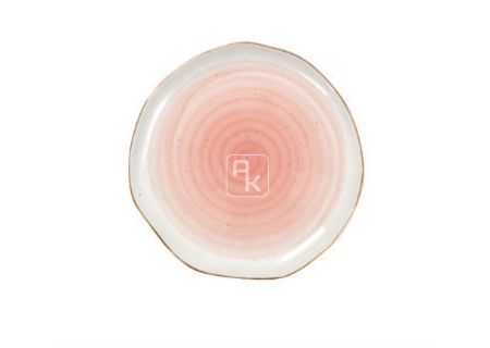 Тарелка десертная CHARMANT d 19см, розовая