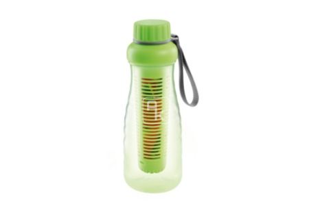 Бутылка с ситечком myDRINK 0.7 л, зеленая