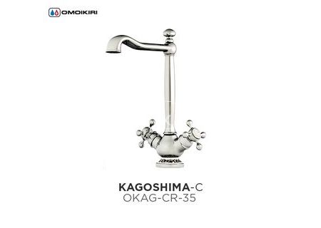 Смеситель OMOIKIRI KAGOSHIMA-C 2 ручки Хром